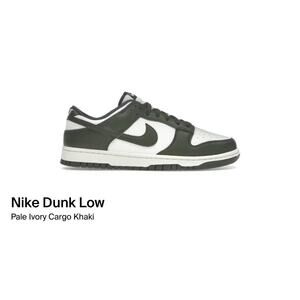 Nike Dunk Low Retro Pale Ivory Cargo Khaki (HF5441 102) Men's Size 11.5